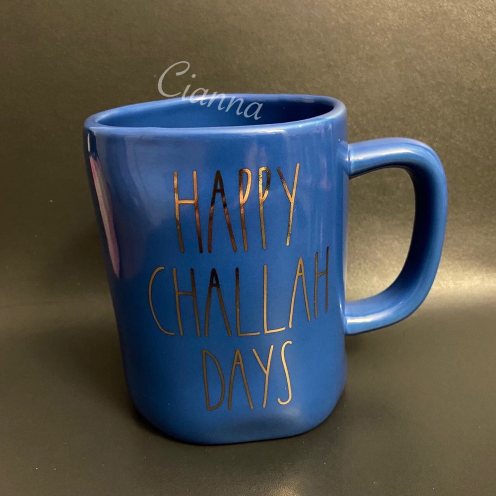 Rae Dunn Happy Challah Days Mug